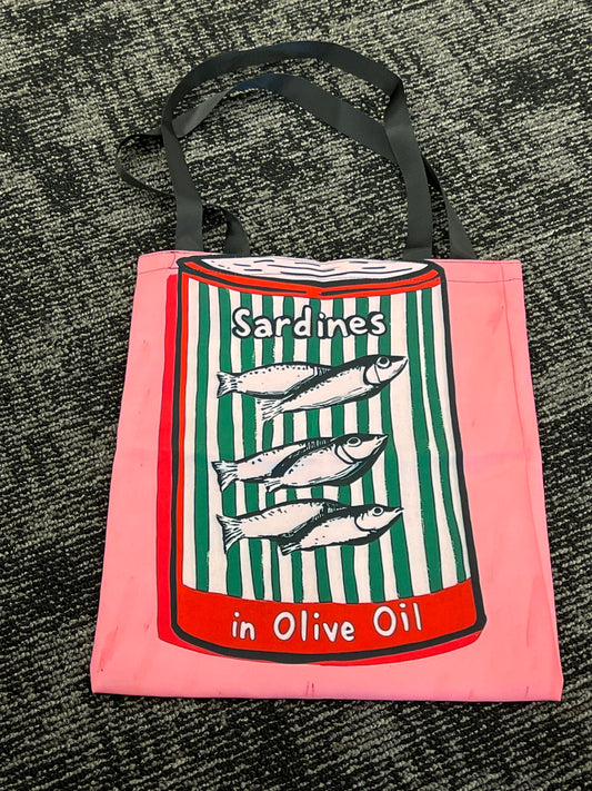 Sardines and extra-virgin olive oil bag