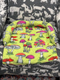 Calming fleece Pet Couch Chair furniture protecting bed washable removable small mushrooms