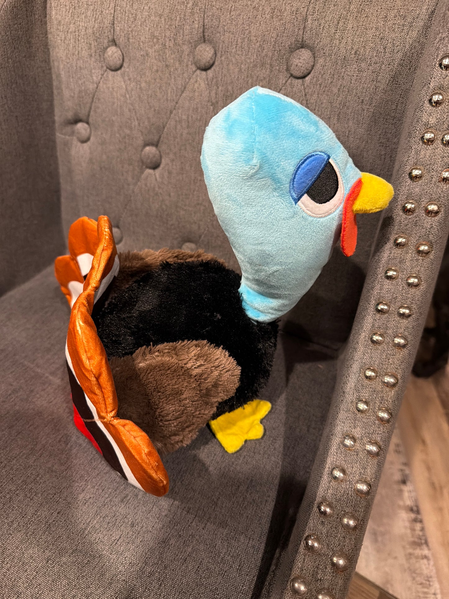 BARK Gobzilla Turkey dog toy size XL