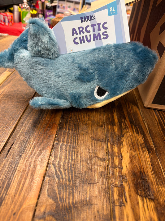 Bark Arctic Chums Megalodon dog toy size XL