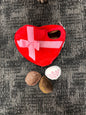 Valentine box of chocolates hide & seek puzzle dog toy