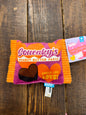 Bark Sneaky Squeaky Fart Hearts dog toy size medium