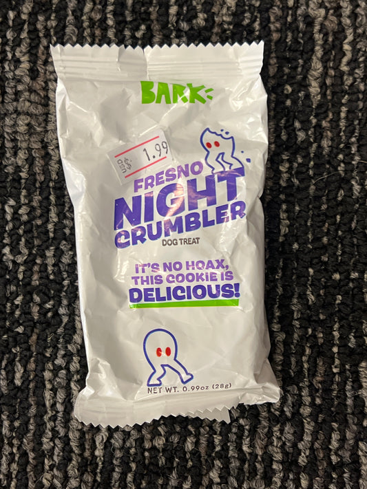 Bark Fresno Night Crumbler cookie dog treat