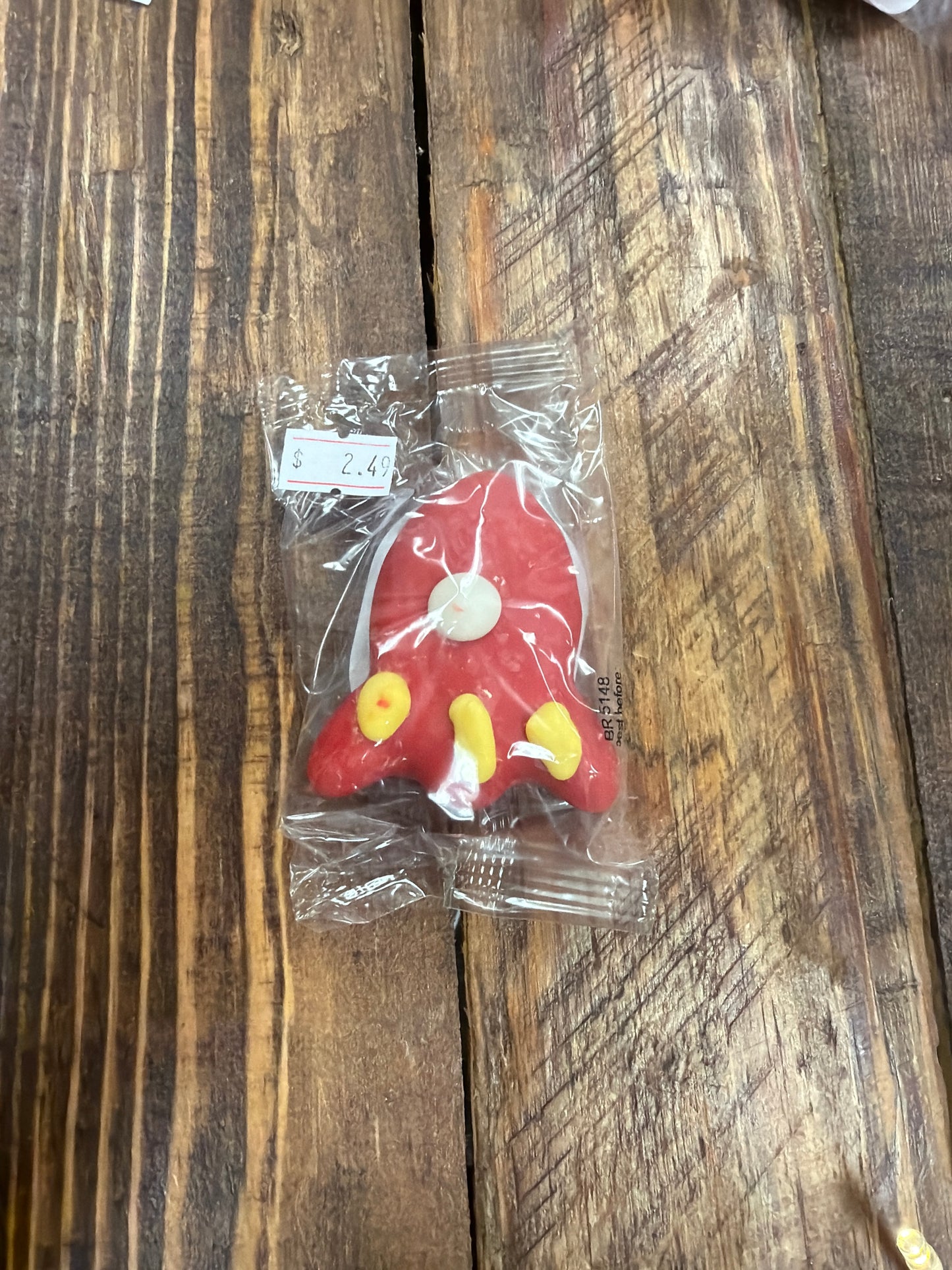 Bark Red Rocket cookie dog treat
