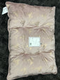 Celebrity luxury velvet pet bed pink and rose gold