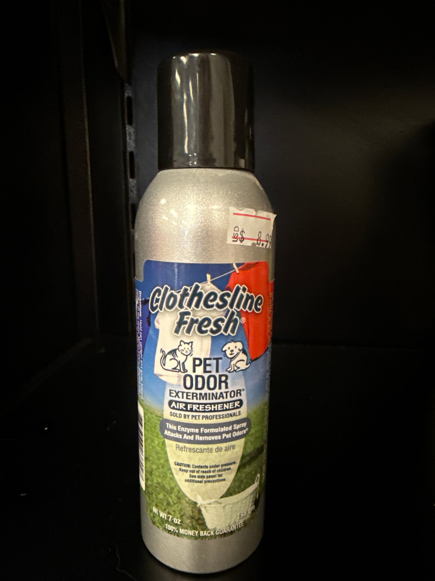 Pet Odor Exterminator Air Freshener Spray