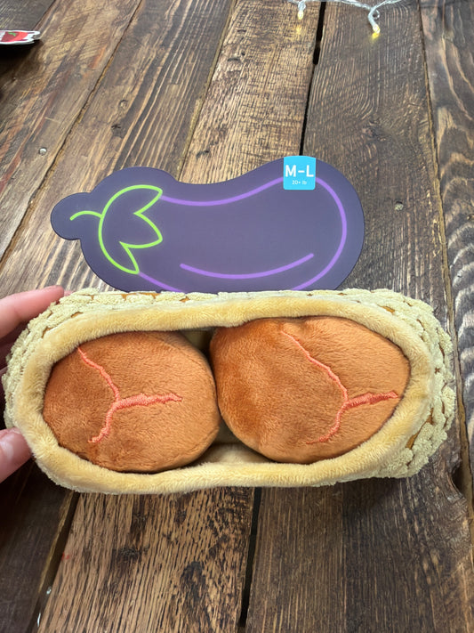 Bark Chester’s Nuts dog toy size m/l