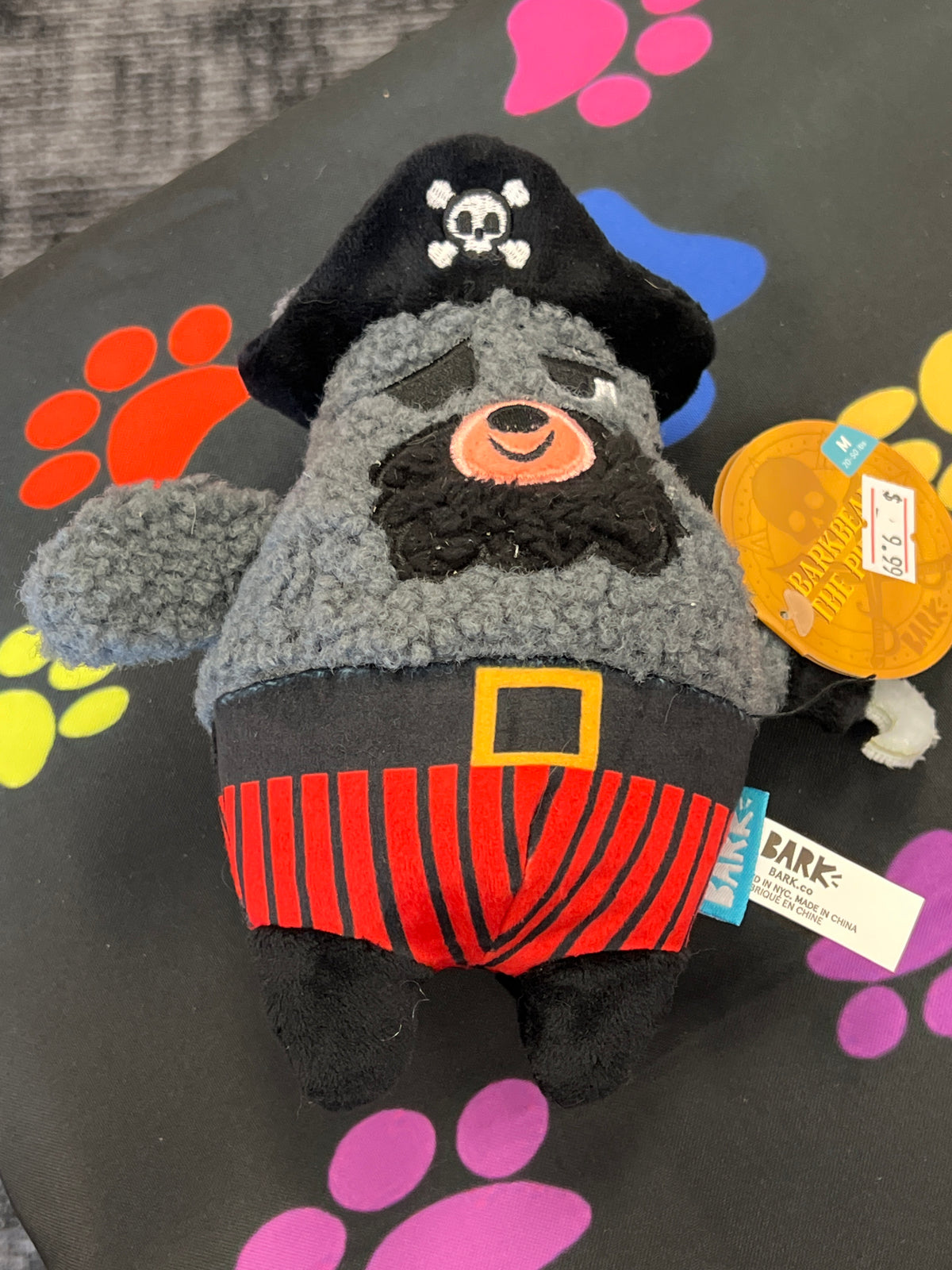 Bark Barkbear the Pirate size medium