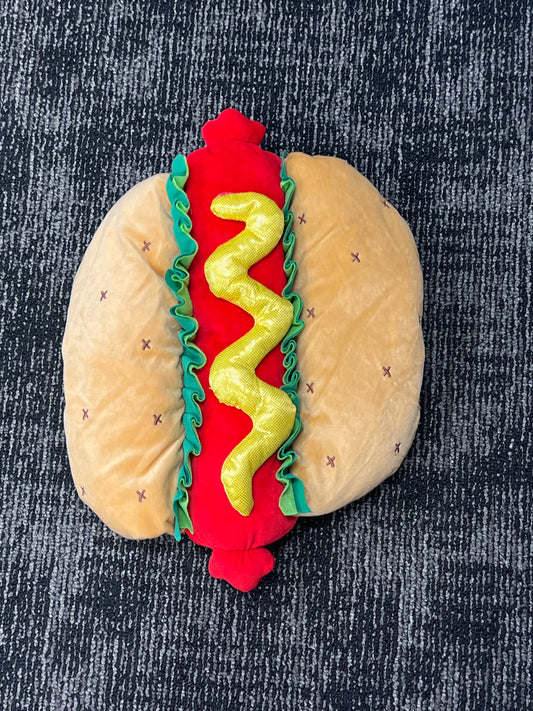 Pet Costume sparkly hot dog size medium