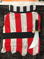 Pet Costume red/white stripped pirate costume size small