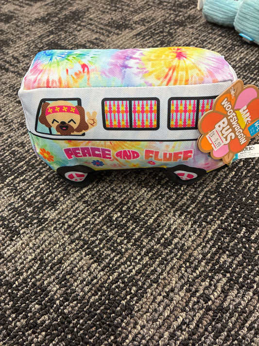 Bark Woofswaggin Bus dog toy size medium
