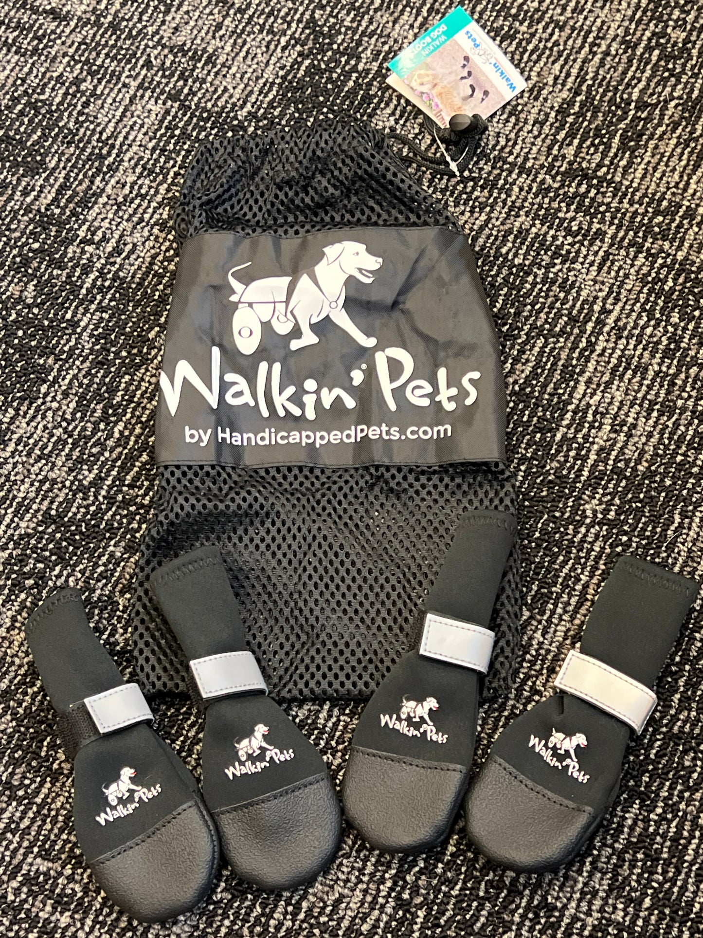 Walkin’ Pets Walking dog boots small