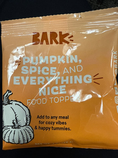 Bark Food Meal Toppers -assorted flavors