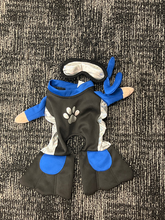 Pet Costume Scuba outfit size small
