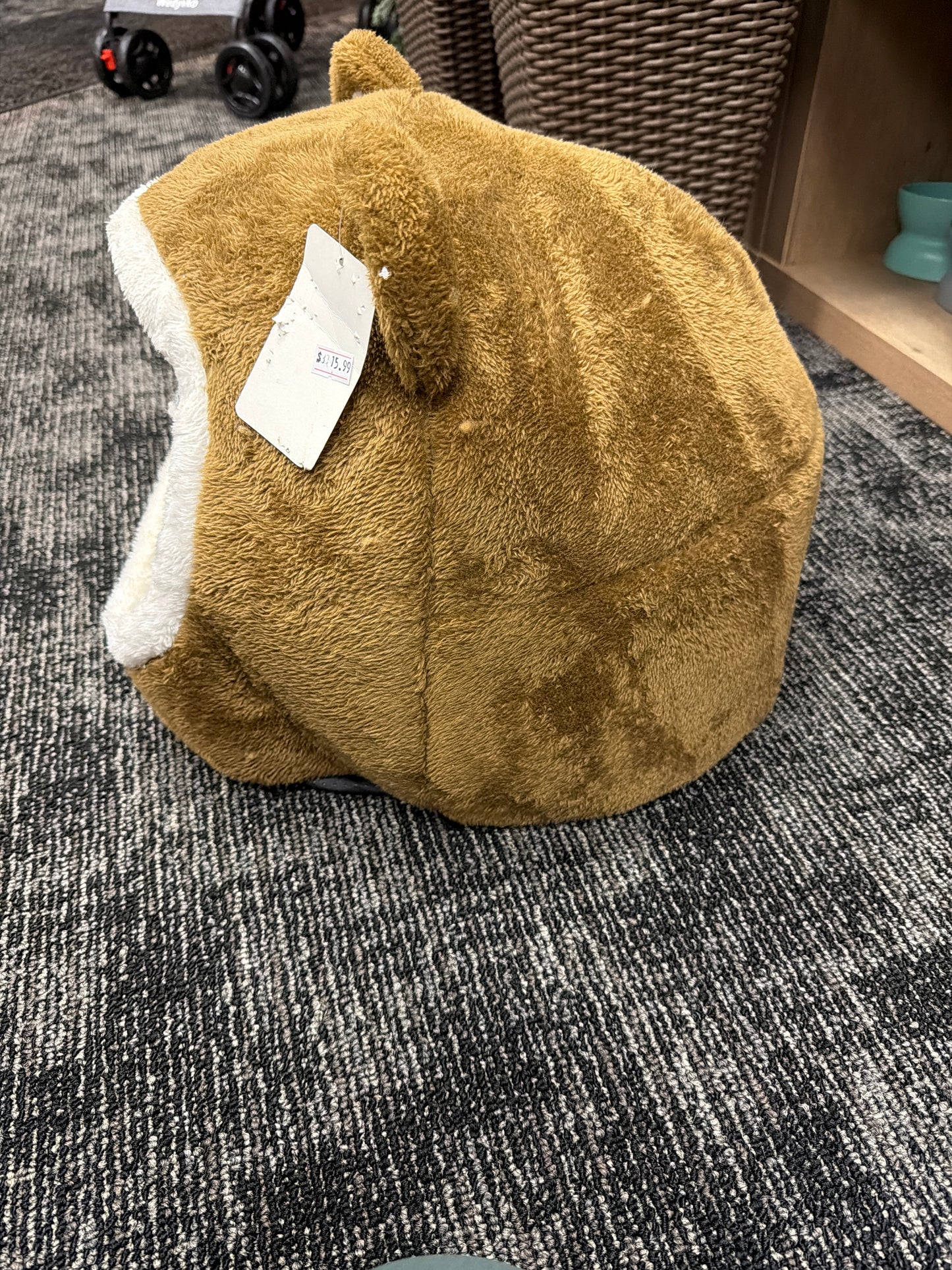 Teddy bear pet cave bed size small
