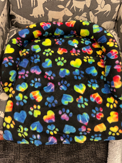 Calming fleece Pet Couch Chair furniture protecting bed washable removable small paw prints