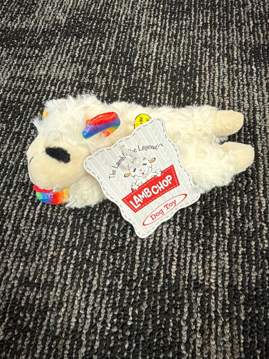 Lamb Chop Love is Love dog toy 6.5 inches