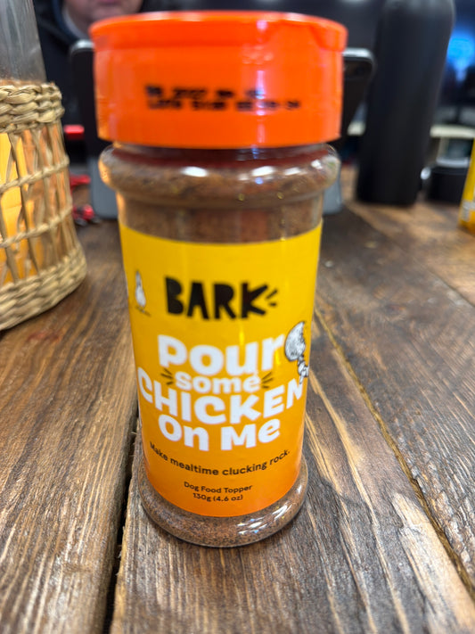 Bark Shaker Food Topper flavor booster Pour Some Chicken on Me 4.6oz