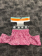 Pet Dog Costume Pink Punk Rocker size Medium