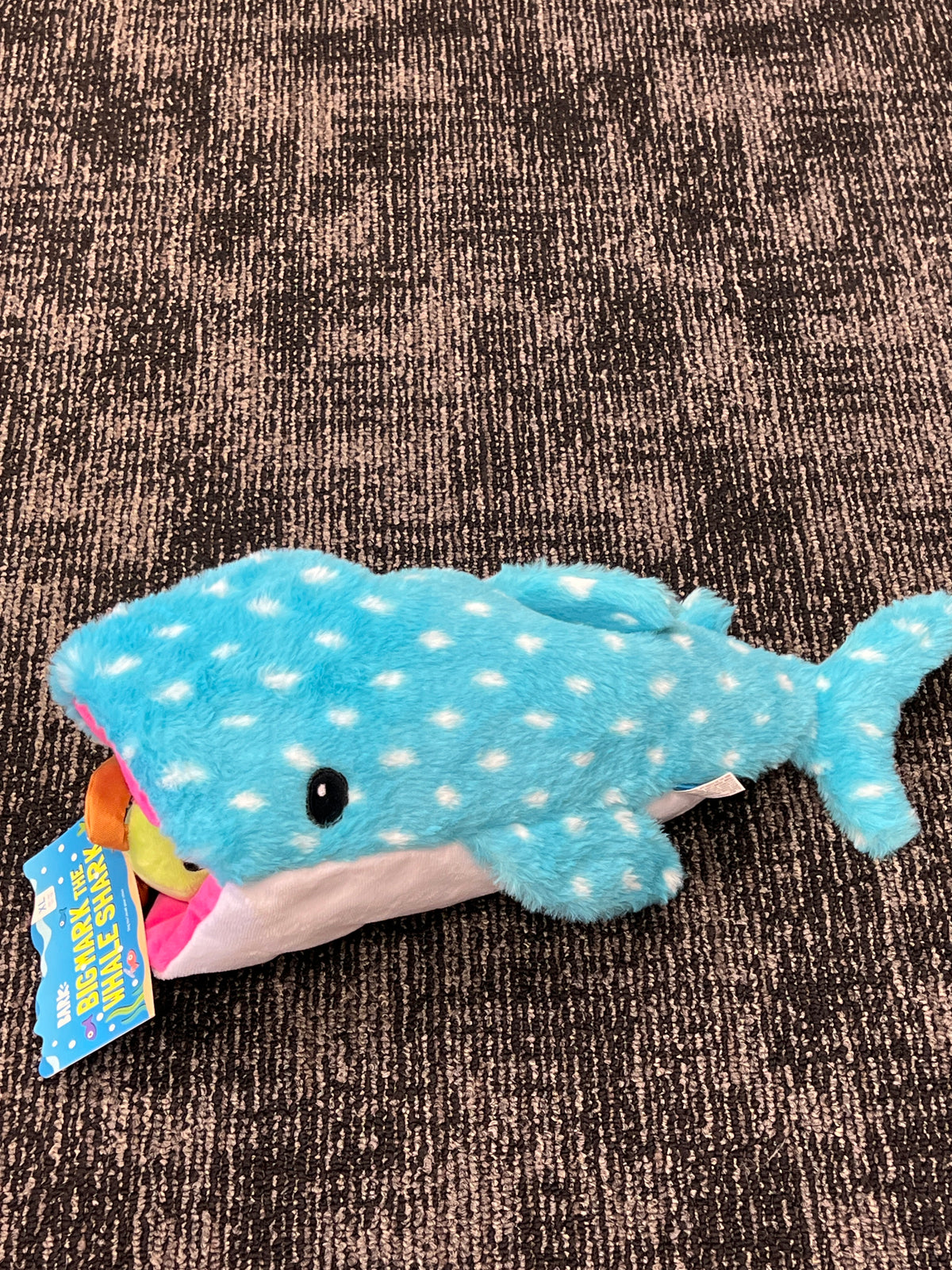 Bark Big Mark the Whale Shark XL dog toy