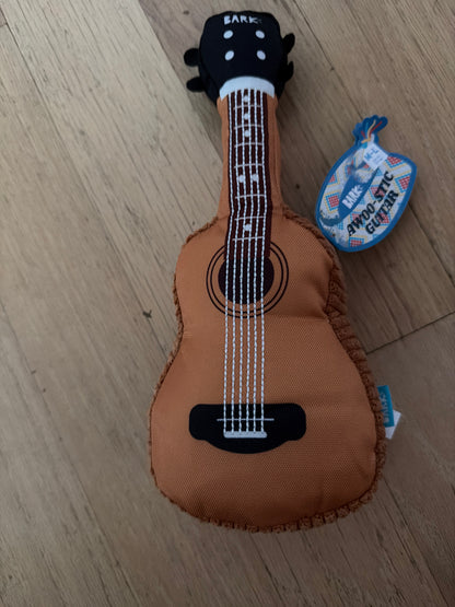 Bark Awoo-stic guitar dog toy size m/l