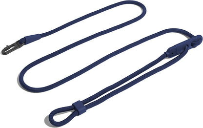 Deep Blue 3-In-1 Hands-Free Dog Leash, Versatile Crossbody Rope Leash, Adjustable Long Leash