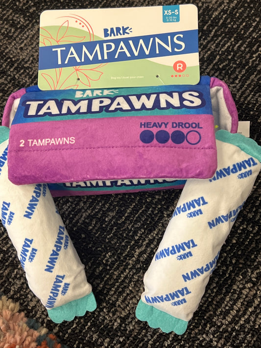 Bark Tampawns dog toy size xs/s