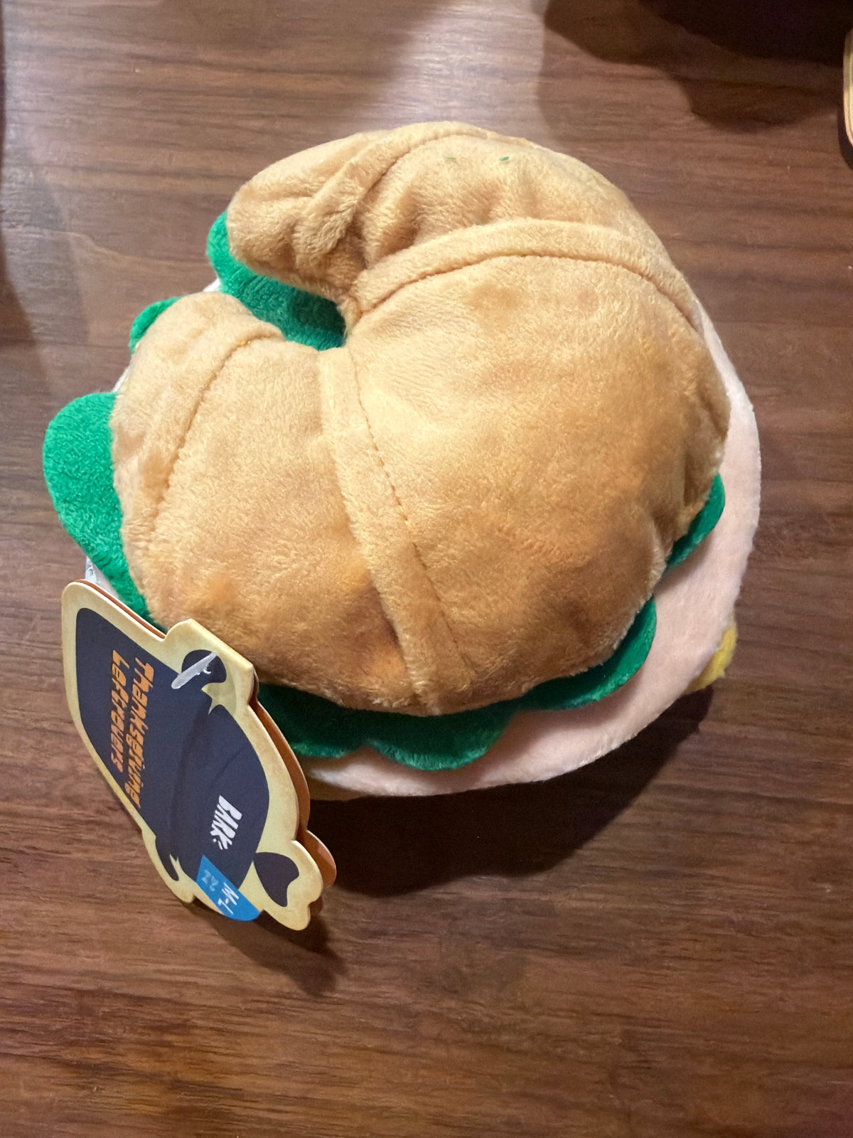 Bark Thanksgiving Leftovers sandwich dog toy m/l