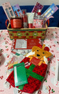 Holiday Party Auction Fundraiser Peppermint Bark Basket