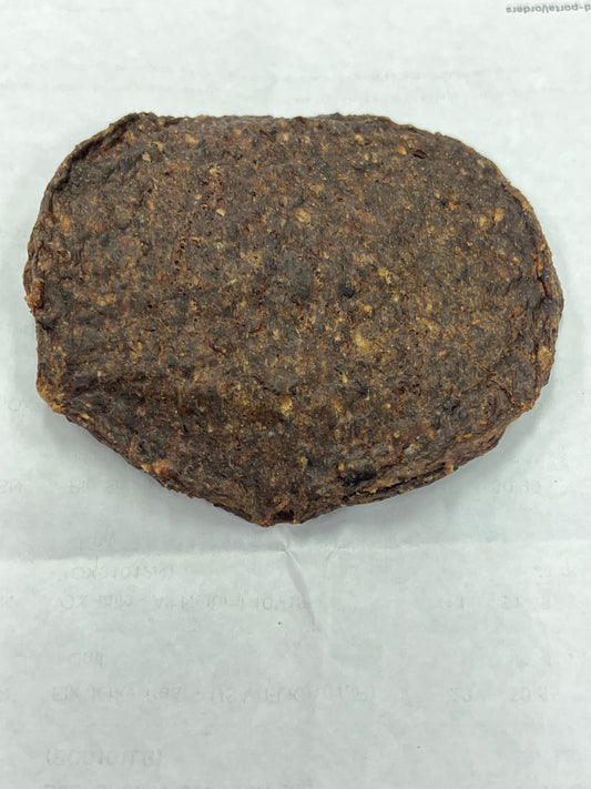 Round Beef Patty Jerky dog treat chew 3-3.5’’