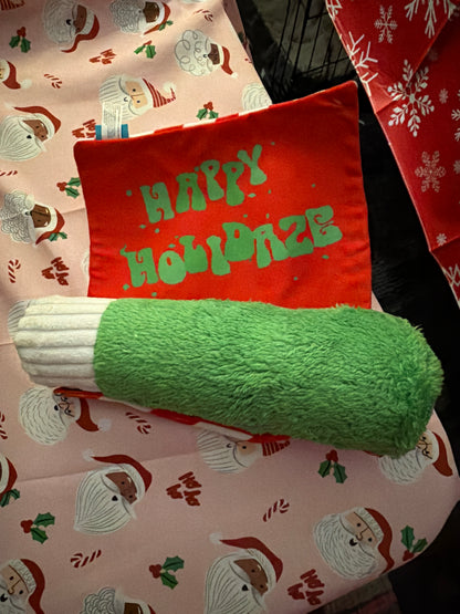 Bark 420 Puffermint Spliff joint dog toy size m/l