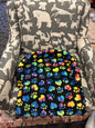 Calming fleece Pet Couch Chair furniture protecting bed washable removable small paw prints