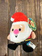 Bark Saucy Claus Santa dog toy size Medium
