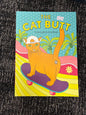 The cat but coloring book and activity book by Val Brains
