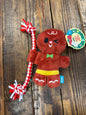 Bark North Pole Dancer dog toy size M/L