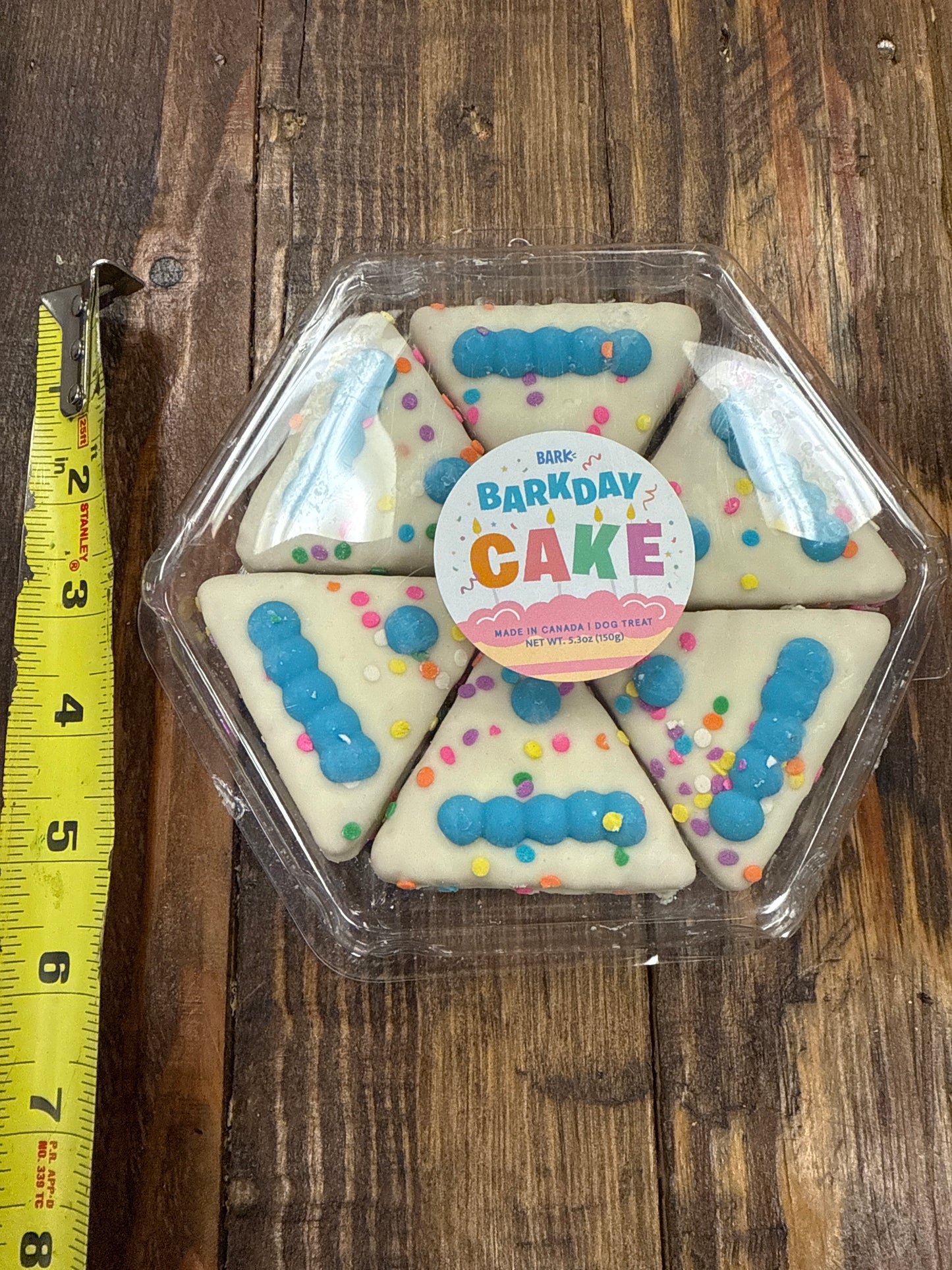 Bark Barkday Birthday Cake Dog Treats