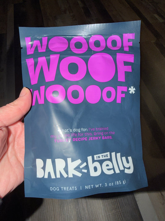 Bark in the Belly Turkey Jerky Bars