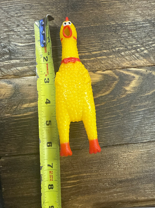 Screaming Chicken Mini Dog Toy