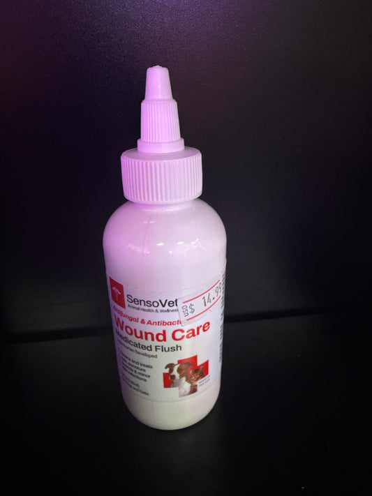 SensoVet Wound Care Medicated Flush 4.8oz