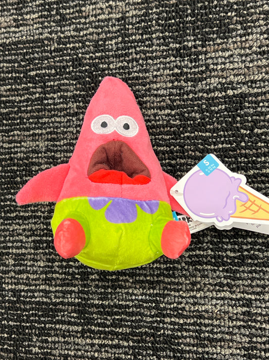 Bark Surprised Patrick SpongeBob SquarePants dog toy size S