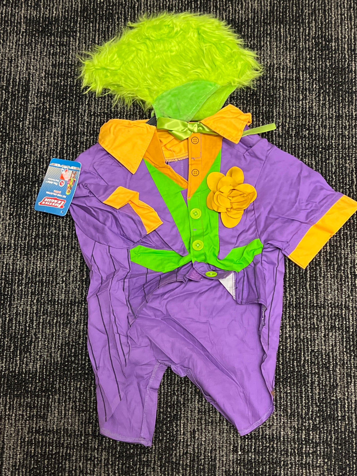 Justice League The Joker Dog Costume XL
