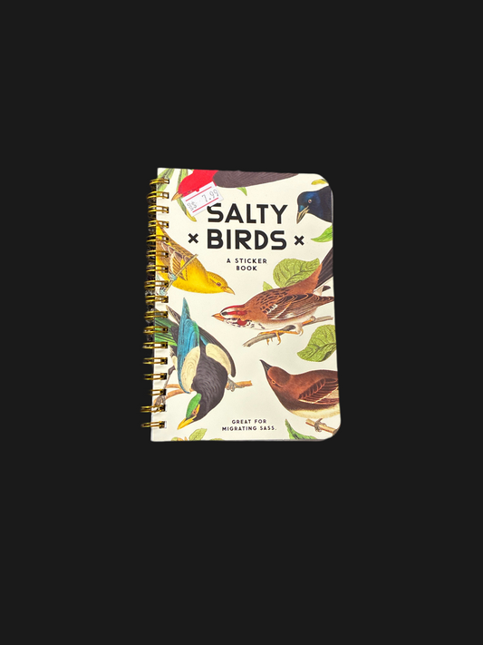 Salty birds sticker book