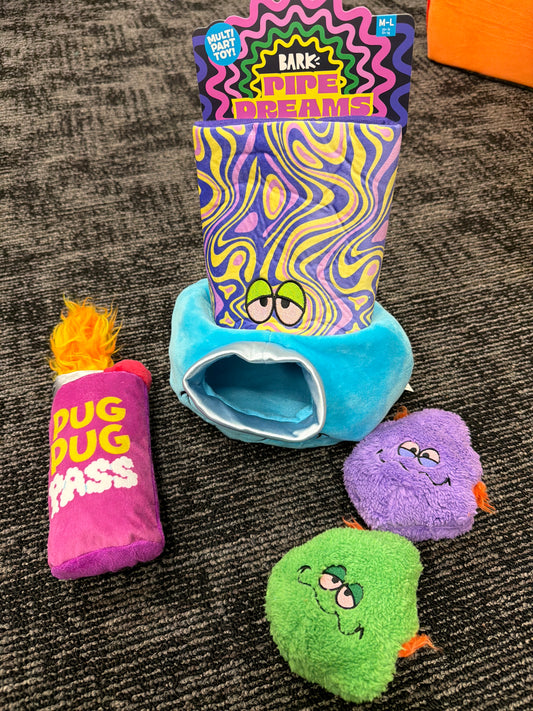 Bark 420 Pipe Dreams puzzle dog toy size M/L