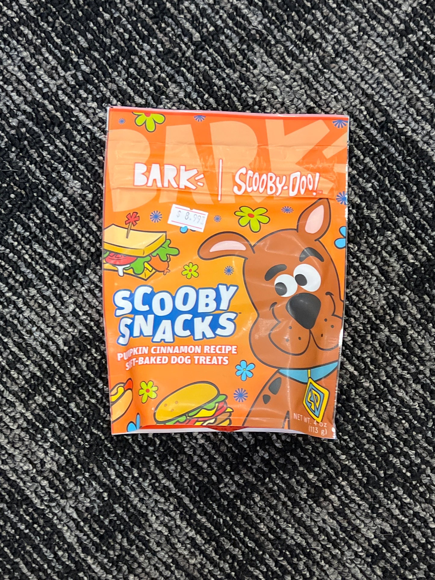 Bark Scooby Snacks pumpkin cinnamon recipe soft baked dog treats 4oz