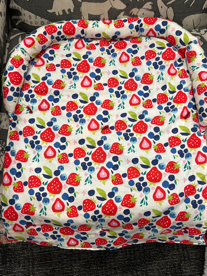 Calming Pet Couch Chair furniture protecting bed washable removable small berries