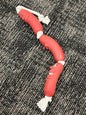 Sausage link rope tug toy size small