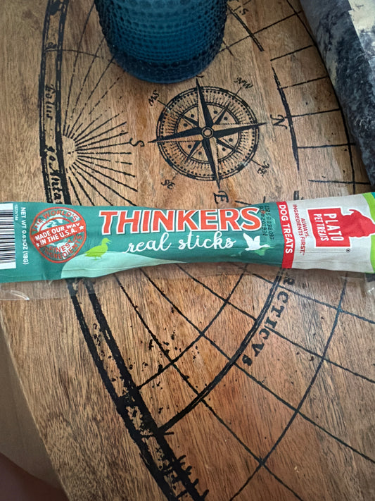 Plato dog treats duck recipe thinkers real sticks