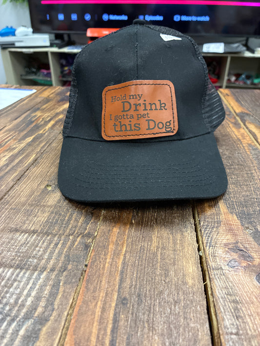 Hold my Dink I need to pet this dog Trucker hat