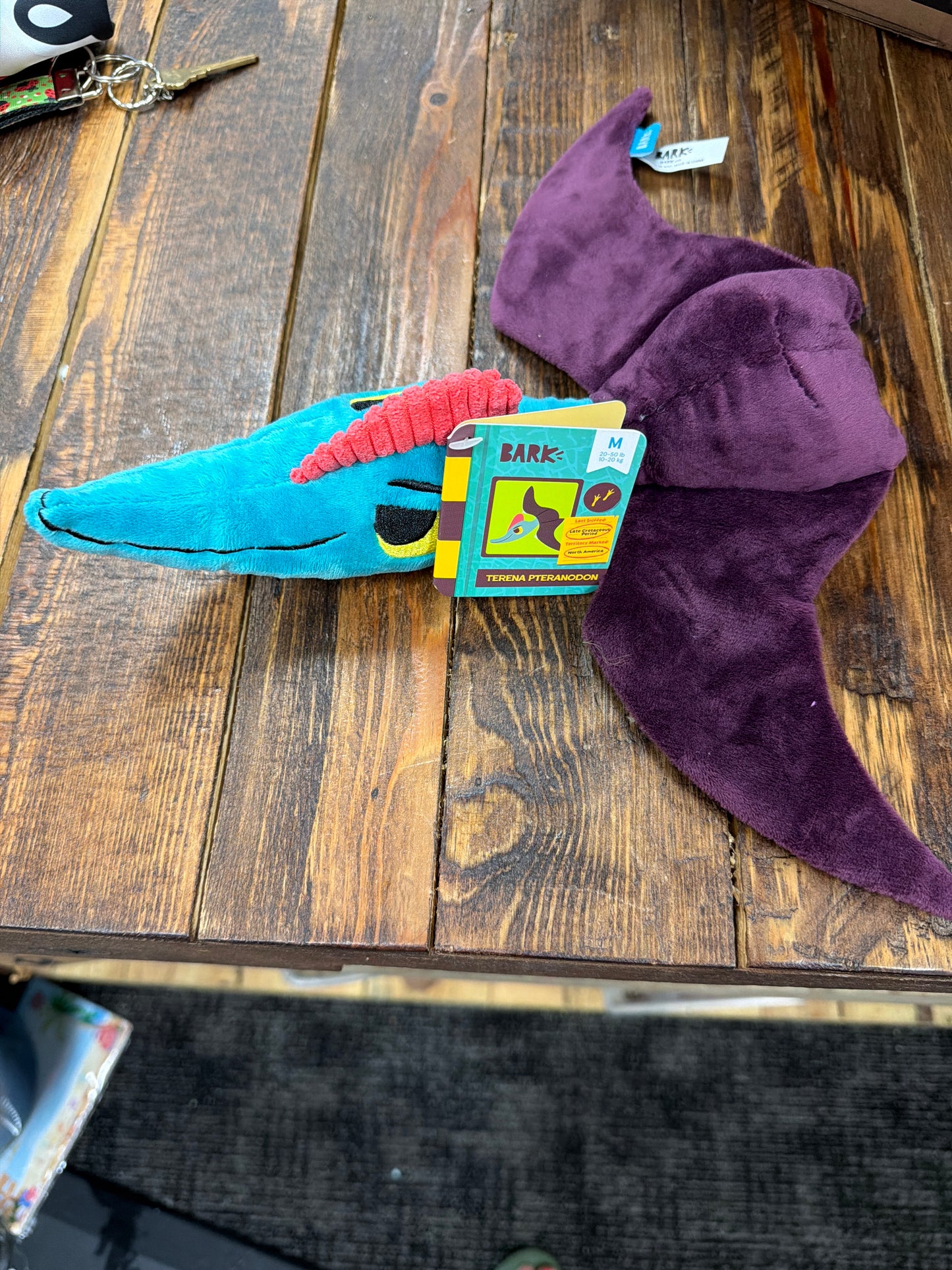 Bark Terena Pteranodon dog toy size M