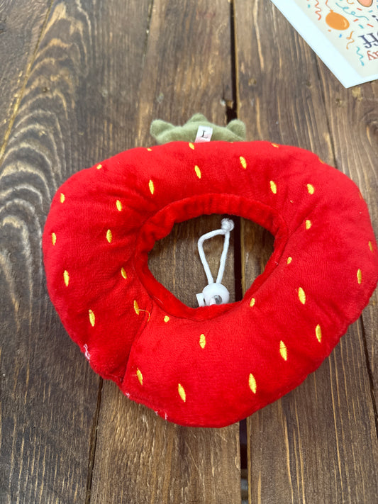 Soft Dog E-collar Cone Strawberry